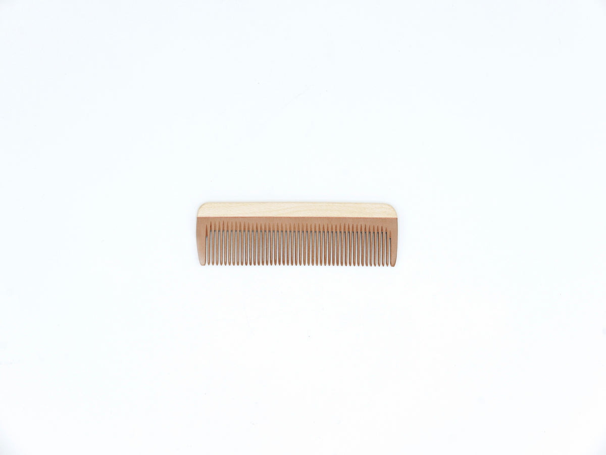 KOST KAMM|Pocket comb 10cm / narrow No.200 天然木 ヘアコーム