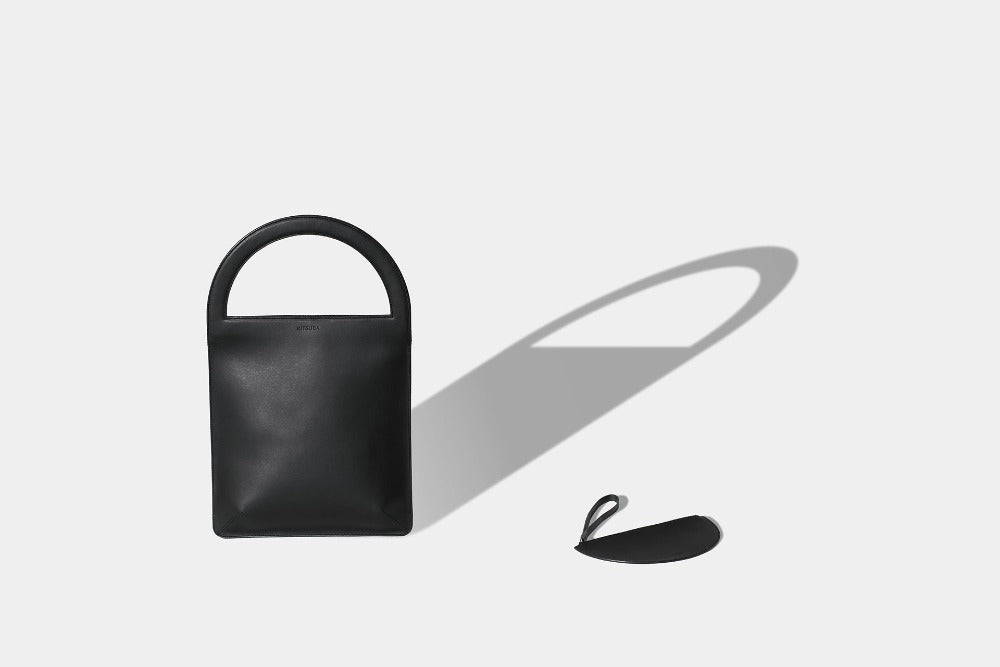 KITSUCA|Outline bags Semicircle(半円)ハンドバッグ