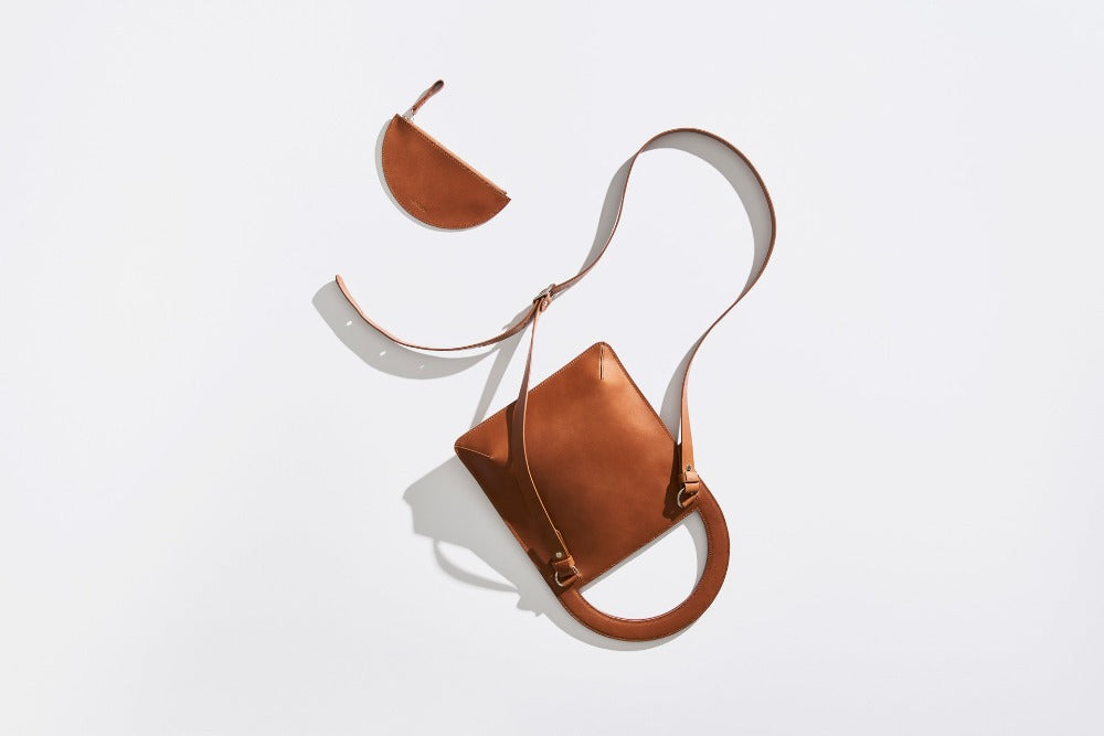 KITSUCA|Outline bags mini Semicircle(半円)ショルダーバッグ