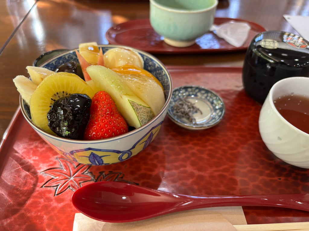 【樹木のヒトリゴト】</br>三島「茶房 欅（ケヤキ）」さんのクリームあんみつ