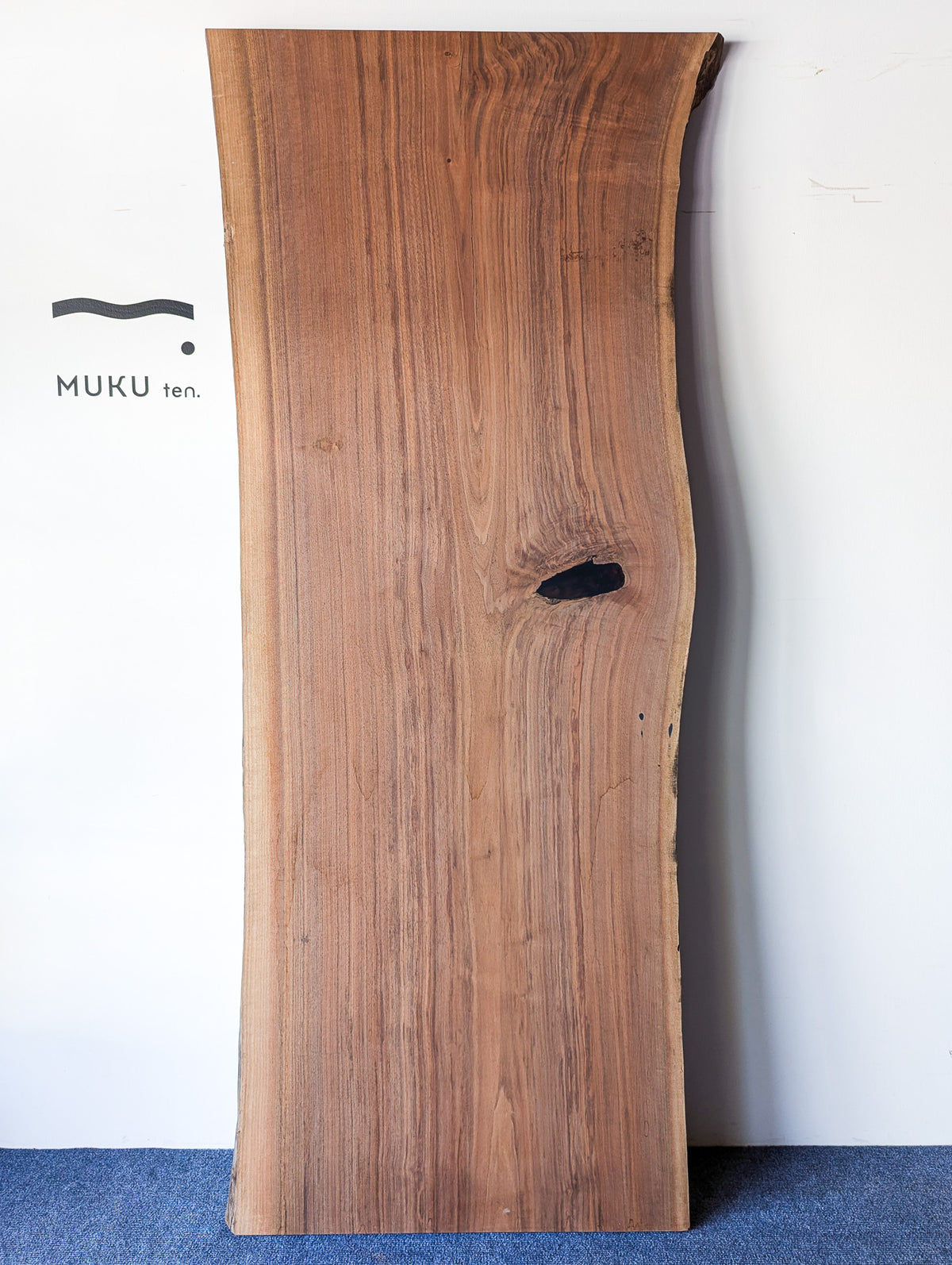 【一枚板】MUKU ten. ｜ブラックウォールナット　W2,600×D850×T55mm　BWN-2304