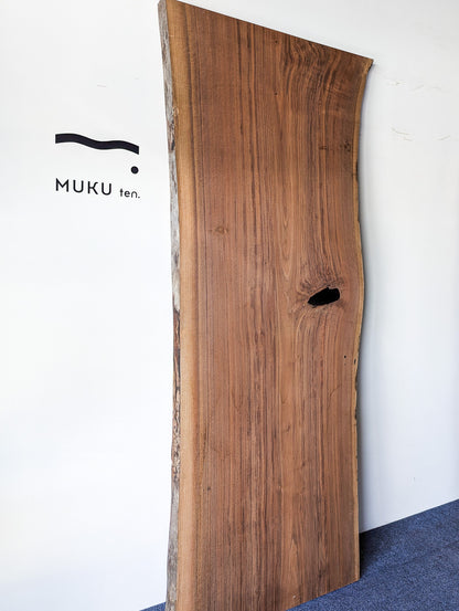 【一枚板】MUKU ten. ｜ブラックウォールナット　W2,600×D850×T55mm　BWN-2304