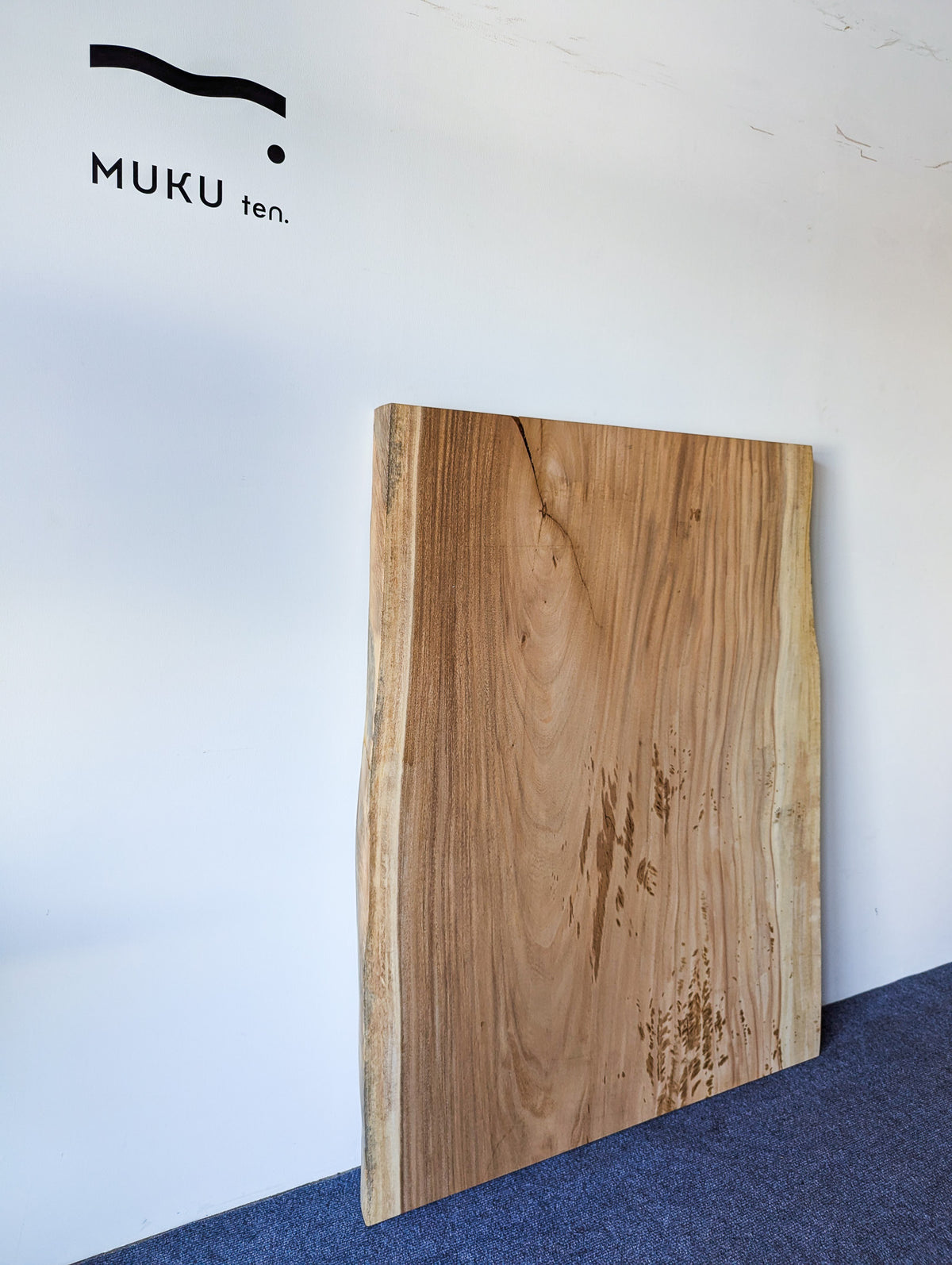 【一枚板】MUKU ten. ｜モンキーポッド　W1,200×D890～980×T60mm　MP-2416