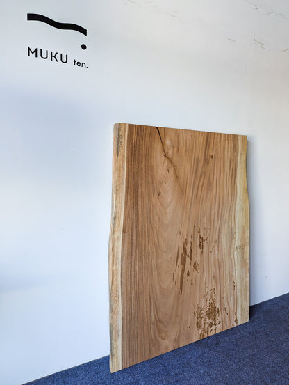 【一枚板】MUKU ten. ｜モンキーポッド　W1,200×D890～980×T60mm　MP-2416