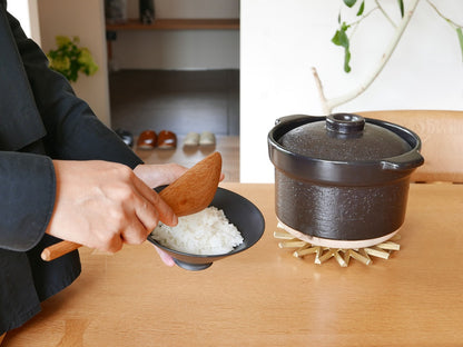 【作家もの】ヤマネミカ｜小しゃもじ　ヘラ（ヤマザクラ）　蜜ロウ