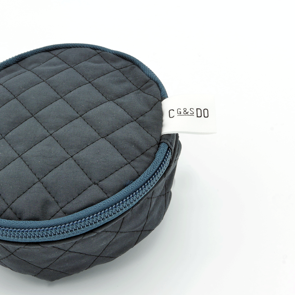 CLASKA Gallery ＆ Shop"DO"｜G&S DO　ナイロンキルティング 丸型ポーチ S