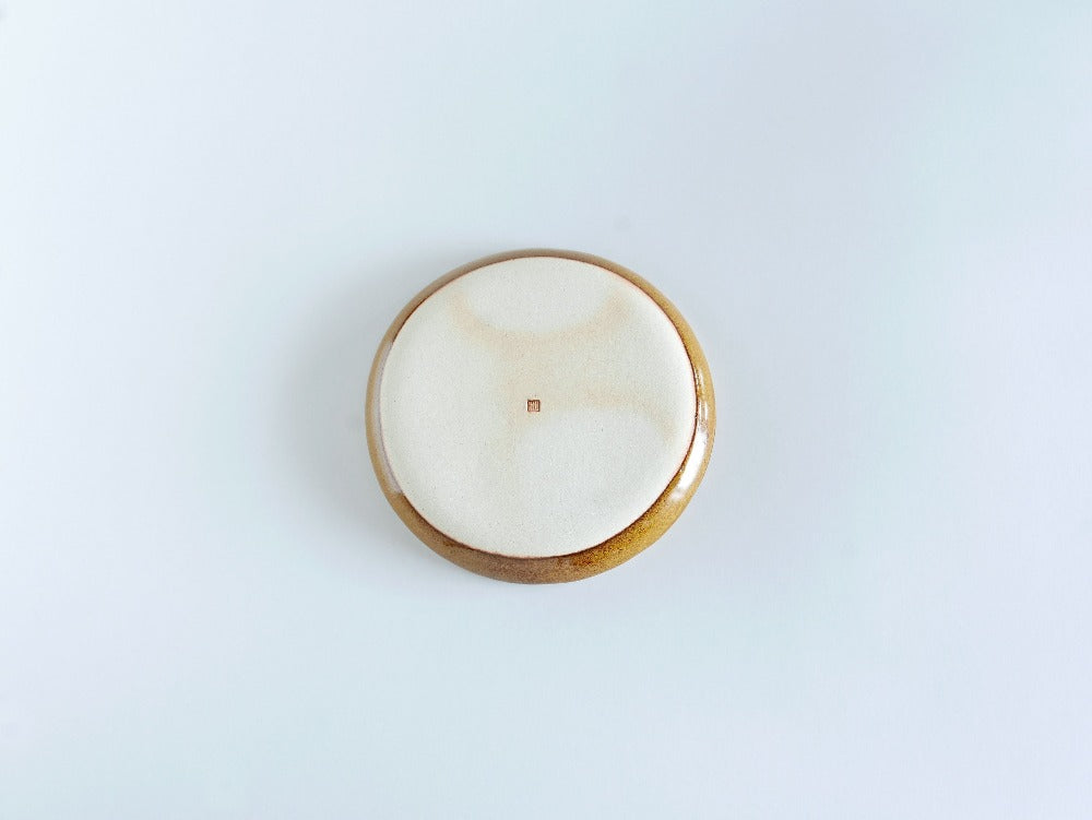 スリップウェア／作家もの 作家もの】陶芦澤｜スリップウェア 丸皿 S– ハナレアルタナ ONLINE STORE