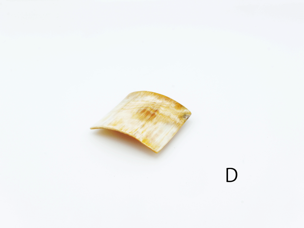 KOST KAMM｜Hair Clip　スクエア　No.9539　水牛角　ヘアクリップ
