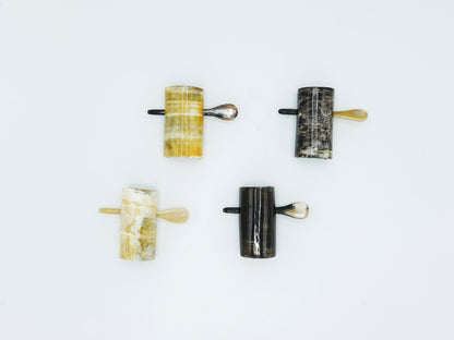 KOST KAMM｜Hair Clip with stick　No.9438　水牛角　マジェステ