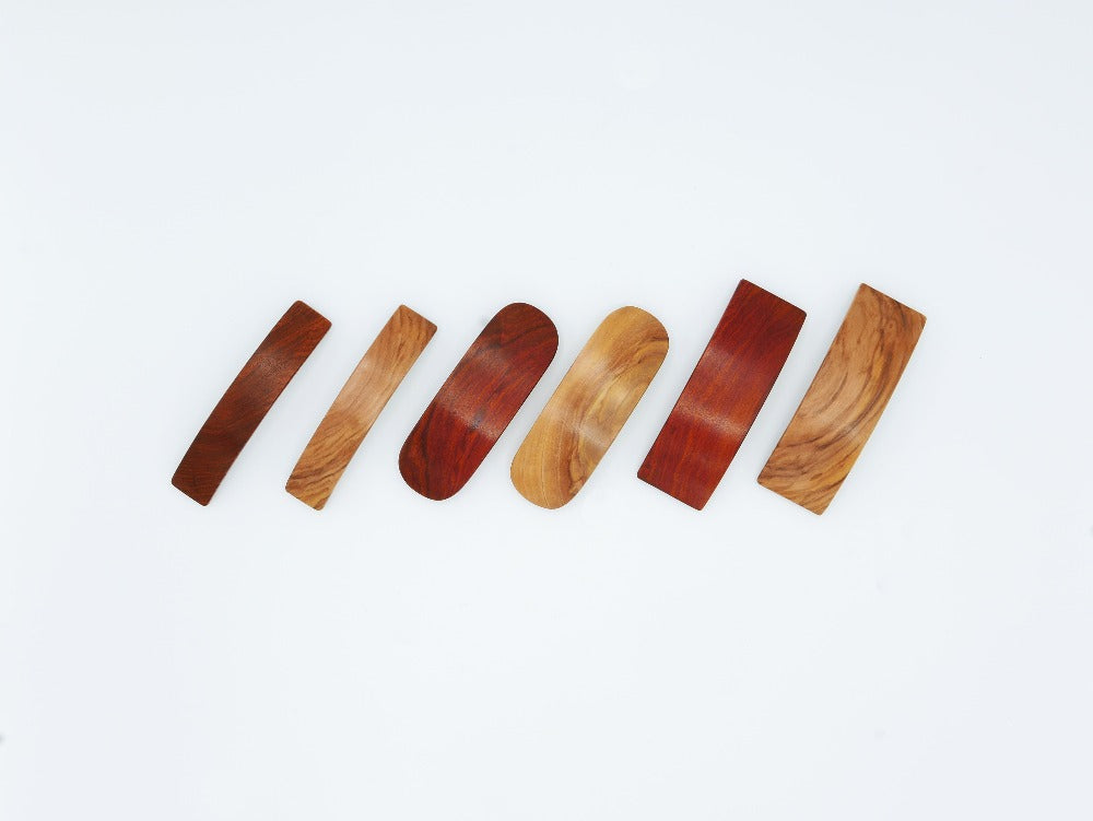KOST KAMM｜Hair Clip　10cm　No.9501　天然木　ヘアクリップ