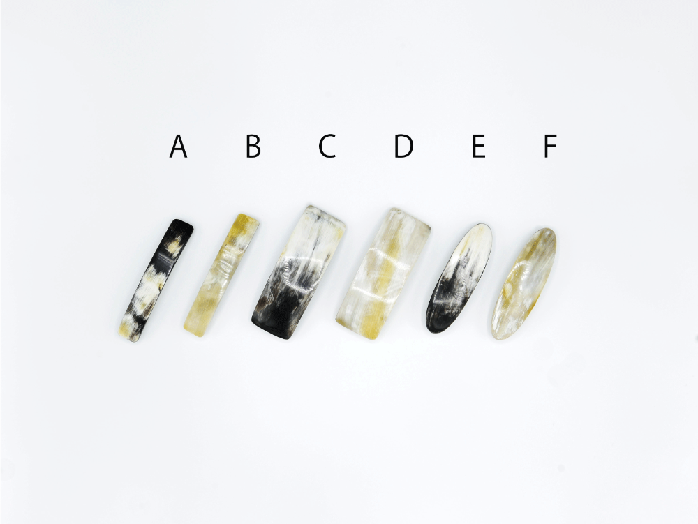 KOST KAMM｜Hair Clip　8cm　No.9533　水牛角　ヘアクリップ