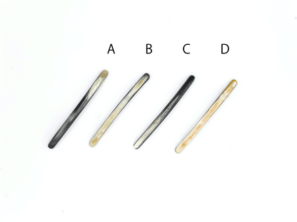KOST KAMM｜Hair Clip　スレンダーシャープ　10cm　No.9532　水牛角　ヘアクリップ