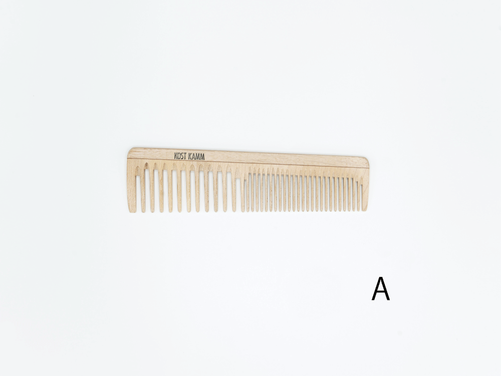 KOST KAMM｜Hairdressing comb　19cm/extra wide-wide　No.4　天然木　ヘアコーム