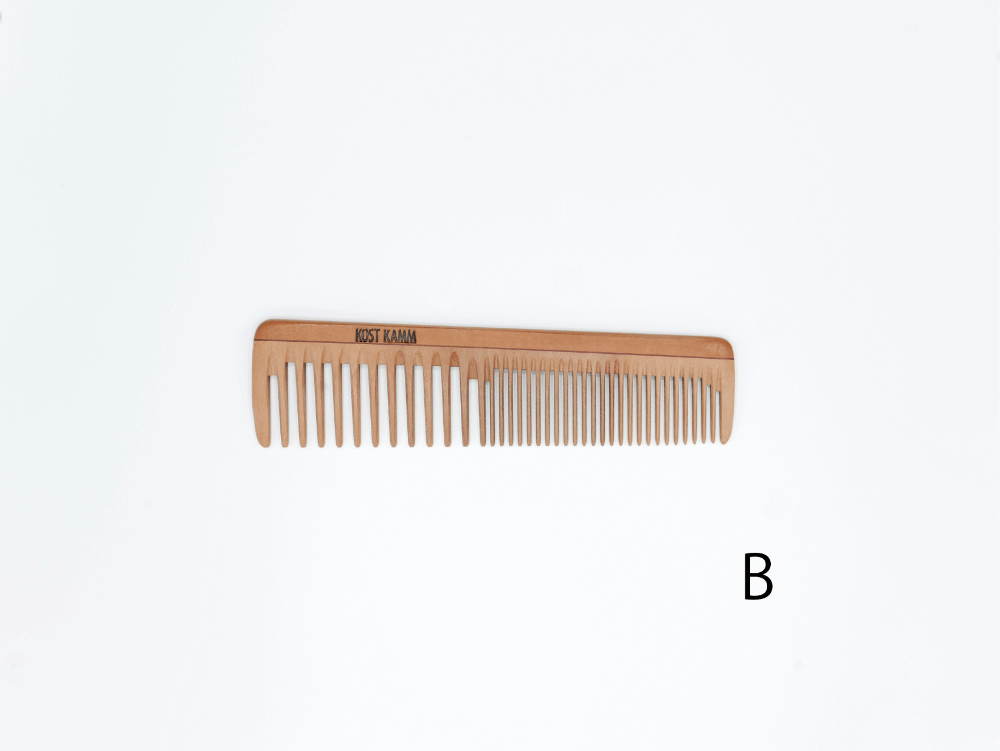 KOST KAMM｜Hairdressing comb　19cm/extra wide-wide　No.4　天然木　ヘアコーム