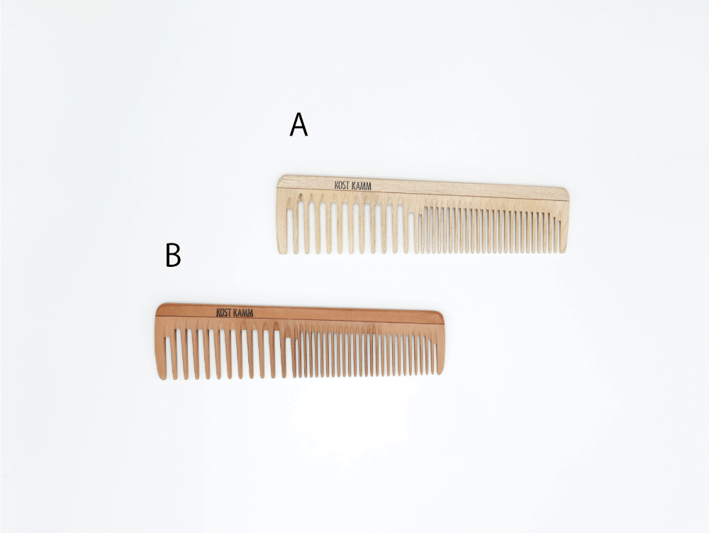 KOST KAMM｜Hairdressing comb　19cm/extra wide-wide　No.4　天然木　ヘアコーム