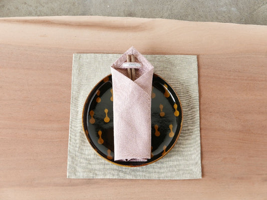 【作家もの】陶芦澤｜スリップウェア　飴釉　丸皿　L