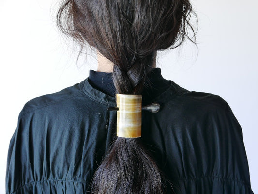 KOST KAMM｜Hair Clip with stick　No.9438　水牛角　マジェステ
