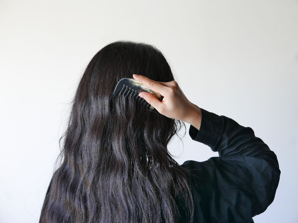 KOST KAMM｜Curl comb　extra wide / 10cm　No.110H　水牛角　ヘアコーム