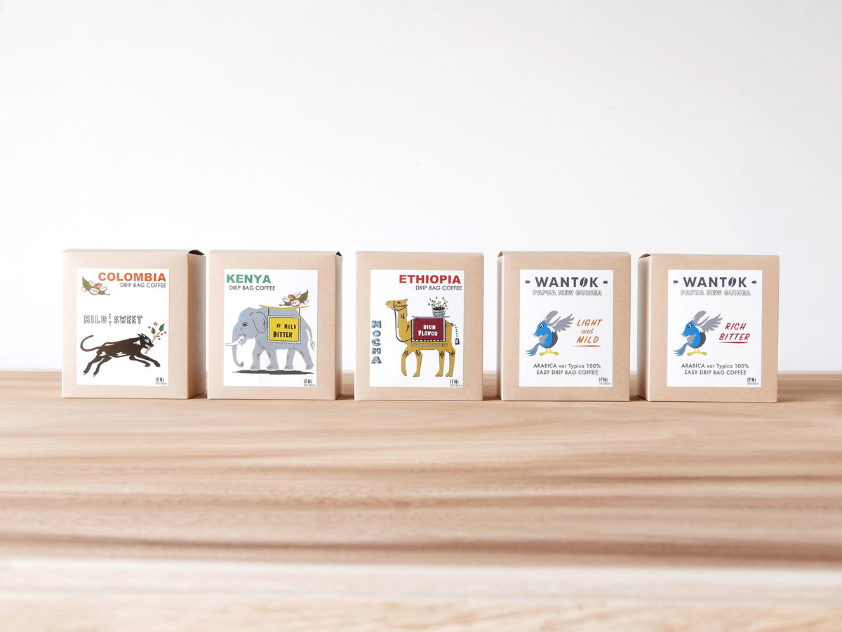IFNi ROASTING & CO.｜DRIP BAG COFFEE　5種