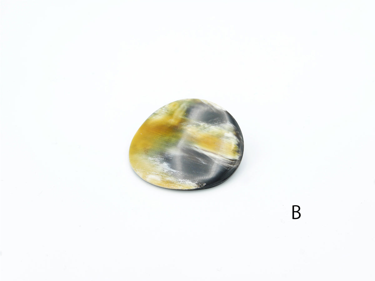 KOST KAMM｜Hair Clip　ラウンド　No.9538　水牛角　ヘアクリップ