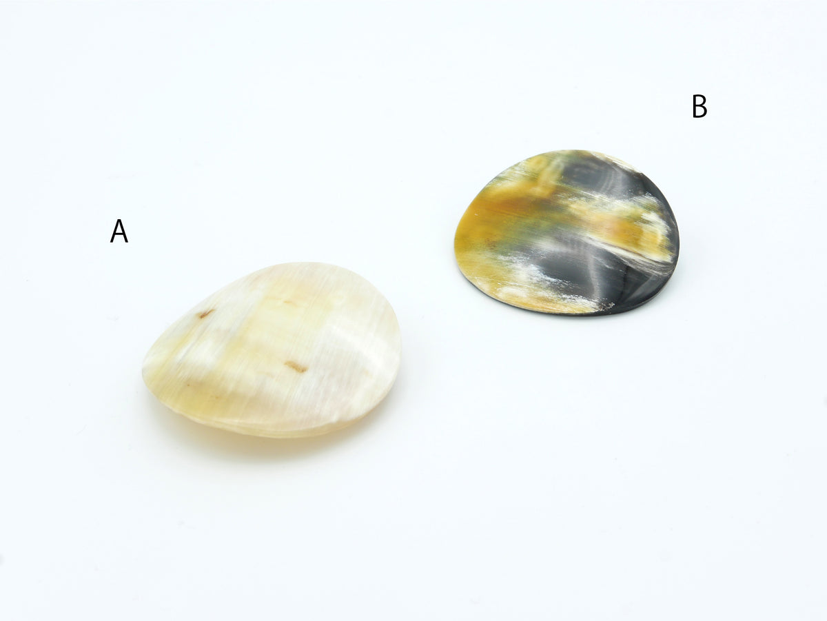 KOST KAMM｜Hair Clip　ラウンド　No.9538　水牛角　ヘアクリップ