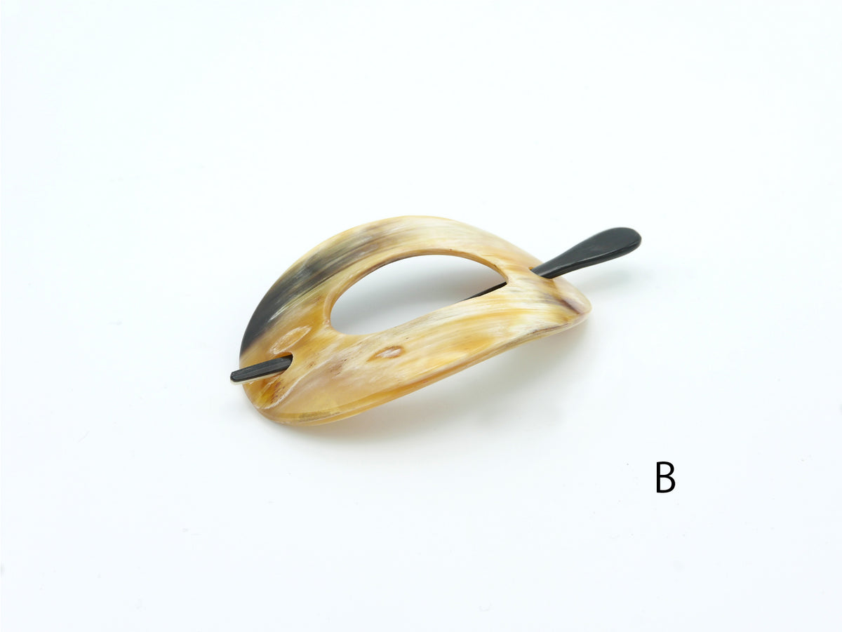 KOST KAMM｜Hair ｃlip with stick　No.9436　水牛角　マジェステ