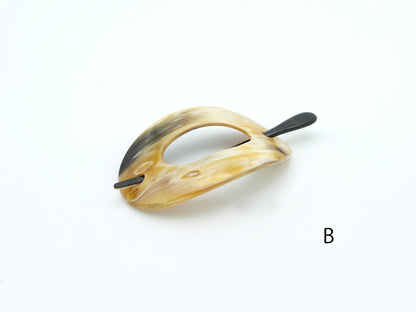KOST KAMM｜Hair ｃlip with stick　No.9436　水牛角　マジェステ