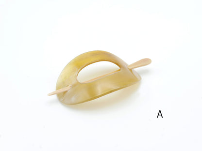 KOST KAMM｜Hair ｃlip with stick　No.9436　水牛角　マジェステ