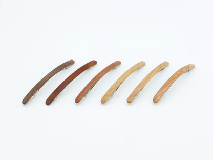 KOST KAMM｜Hair Clip　スレンダーシャープ　10cm　No.9502　天然木　ヘアクリップ