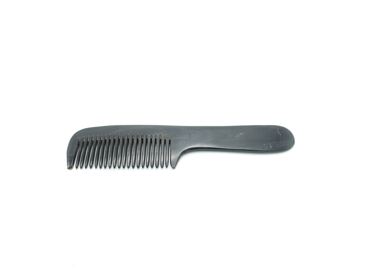 KOST KAMM｜Comb with handle　Water Buffalo Horn/wide/17.5cm　No.60H　水牛角