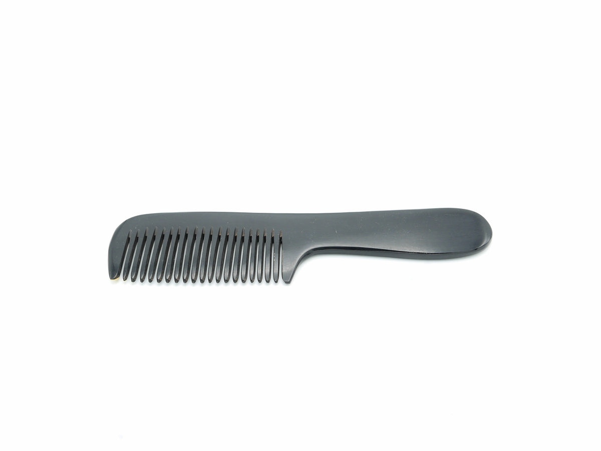 KOST KAMM｜Comb with handle　Water Buffalo Horn/wide/17.5cm　No.60H　水牛角