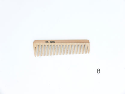 KOST KAMM｜Pocket comb　14cm/wide　No.17　天然木　ヘアコーム