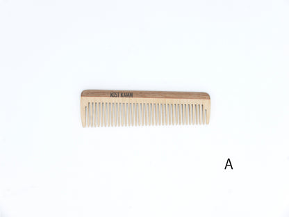 KOST KAMM｜Pocket comb　14cm/wide　No.17　天然木　ヘアコーム