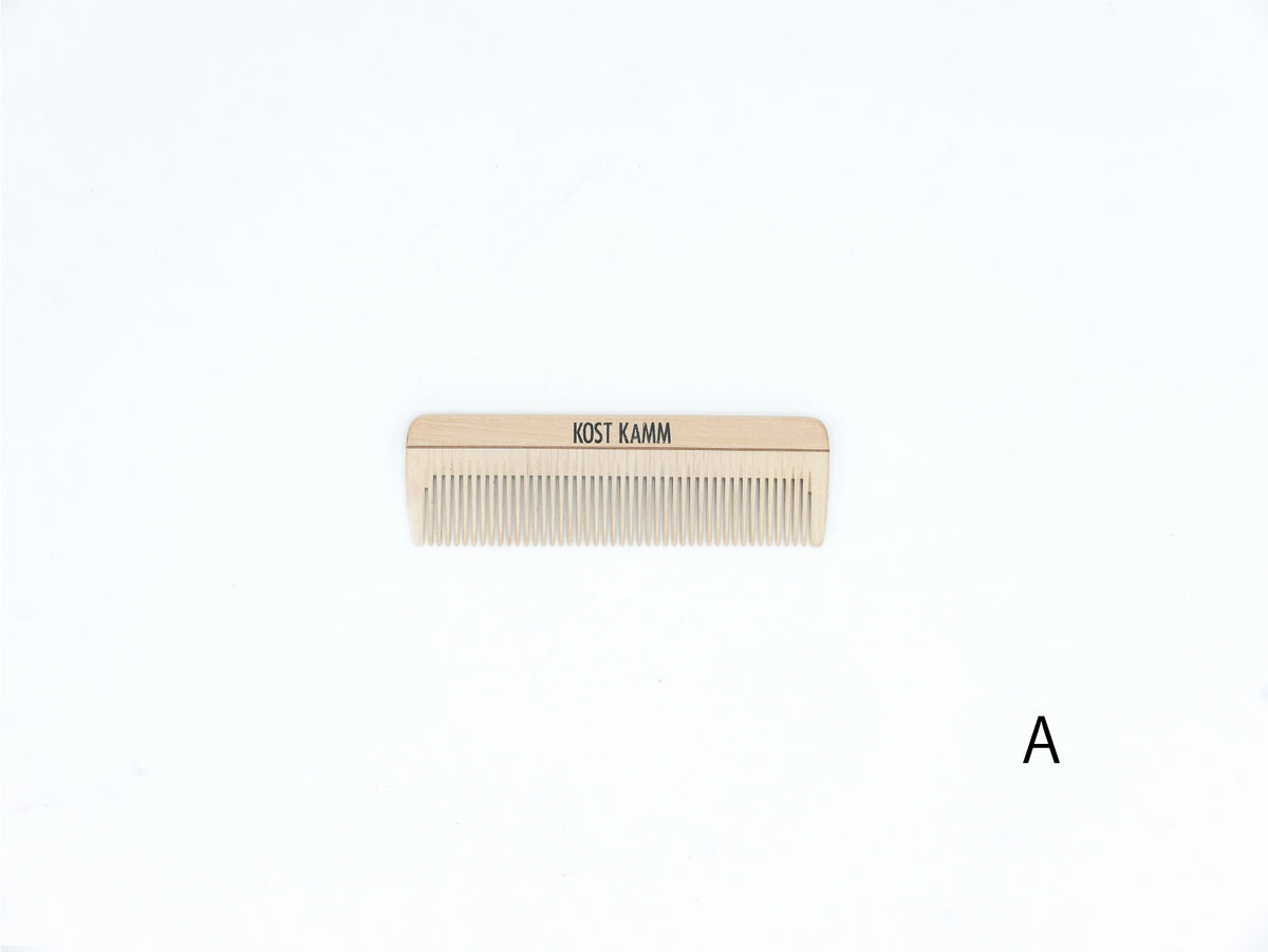 KOST KAMM｜Pocket comb　10cm / narrow　No.200　天然木　ヘアコーム