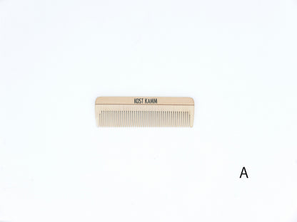 KOST KAMM｜Pocket comb　10cm / narrow　No.200　天然木　ヘアコーム