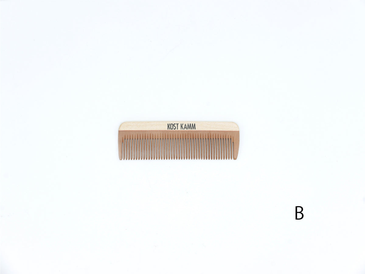 KOST KAMM｜Pocket comb　10cm / narrow　No.200　天然木　ヘアコーム