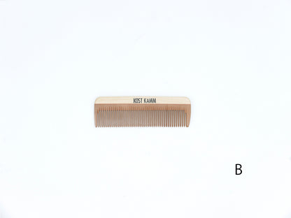 KOST KAMM｜Pocket comb　10cm / narrow　No.200　天然木　ヘアコーム