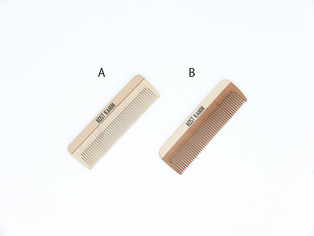 KOST KAMM｜Pocket comb　10cm / narrow　No.200　天然木　ヘアコーム