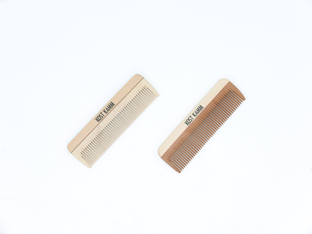 KOST KAMM｜Pocket comb　10cm / narrow　No.200　天然木　ヘアコーム