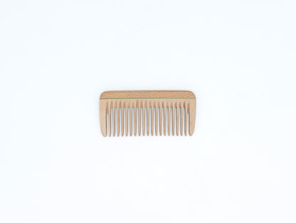 KOST KAMM｜Mini pocket comb　8cm/wide　No.19　天然木　ヘアコーム