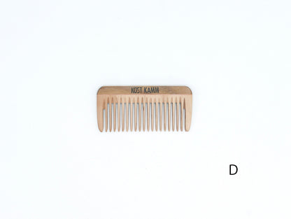 KOST KAMM｜Mini pocket comb　8cm/wide　No.19　天然木　ヘアコーム