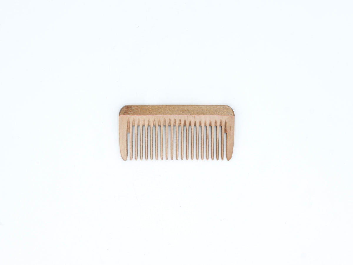 KOST KAMM｜Mini pocket comb　8cm/wide　No.19　天然木　ヘアコーム