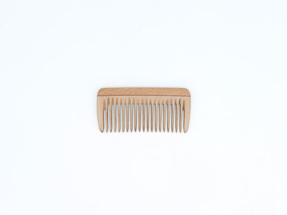 KOST KAMM｜Mini pocket comb　8cm/wide　No.19　天然木　ヘアコーム