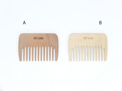 KOST KAMM｜Styling comb　10cm / extra wide　No.10　天然木　ヘアコーム