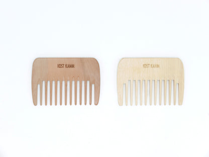 KOST KAMM｜Styling comb　10cm / extra wide　No.10　天然木　ヘアコーム