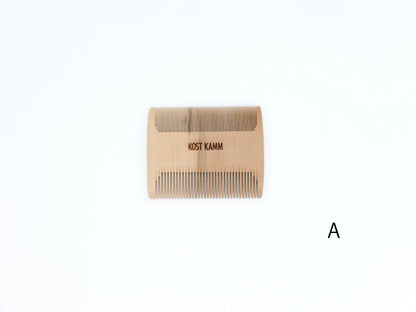 KOST KAMM｜Baby-comb　2-sides / extra narrow-narrow / 8*6cm　No.23　天然木