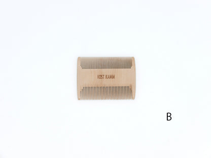 KOST KAMM｜Baby-comb　2-sides / extra narrow-narrow / 8*6cm　No.23　天然木