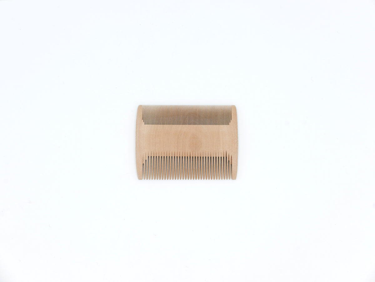KOST KAMM｜Baby-comb　2-sides / extra narrow-narrow / 8*6cm　No.23　天然木