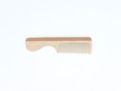 KOST KAMM｜Comb with Handle 16cm/wide　No.7　天然木