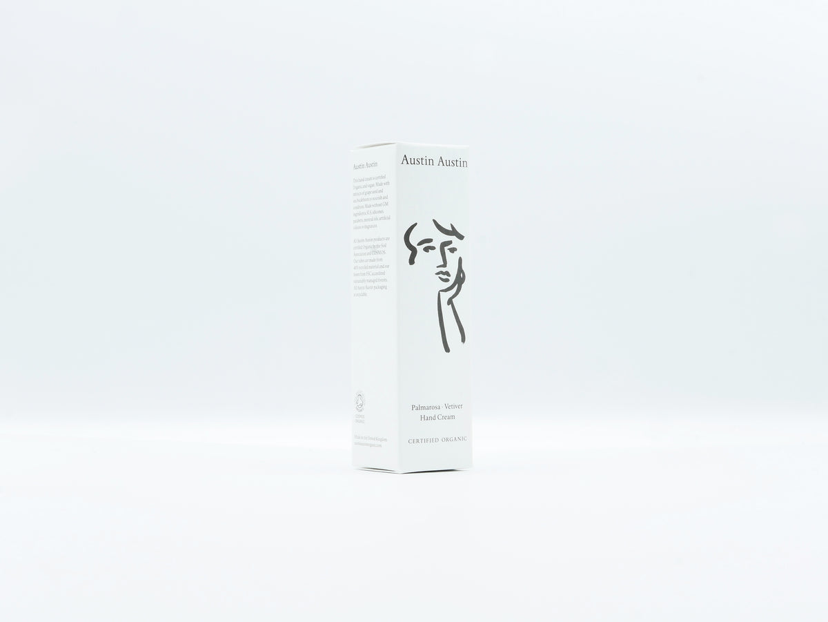 Austin Austin｜Palmarosa & Vetiver Hand cream　50ml　チューブ（ハンドクリーム）